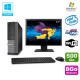 Lot PC Dell Optiplex 3020 SFF Intel G3220 3GHz 8Go 500Go DVD Wifi W7 + Ecran 17"