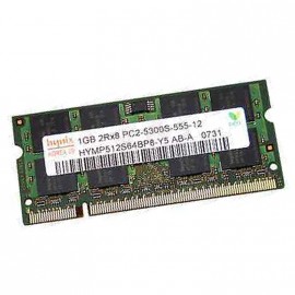 1Go RAM PC Portable SODIMM Hynix HYMP512S64EP8-Y5 AB-A PC2-5300U DDR2 667MHz CL5
