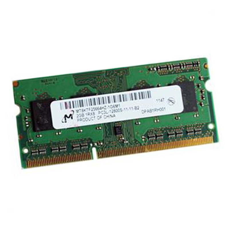 2Go RAM PC Portable SODIMM Micron MT8KTF25664HZ-1G6M1 PC3L-12800S DDR3  1600MHz - MonsieurCyberMan