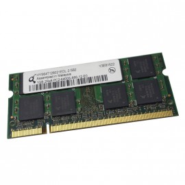 1Go RAM PC Portable QIMONDA HYS64T128021EDL-2.5B2 PC2-6400U DDR2 800MHz CL6