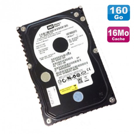 Disque Dur 160Go SATA 3.5" Western Digital Raptor WD1600ADFD-60NLR5 10000 16Mo