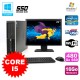 Lot PC HP Elite 8100 SFF Intel Core i5 3.2GHz 16Go 480Go SSD Graveur WIFI W7 +22