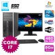 Lot PC Tour HP Elite 8200 Core I7 3,4Ghz 8Go 480Go SSD Graveur WIFI W7 + Ecran 22