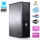 PC DELL Optiplex 760 DT Intel E8400 3Ghz 8Go DDR2 480Go SSD WIFI Win 7