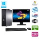 Lot PC DELL Optiplex 780 DT Intel E5200 2,5Ghz 16Go 500Go WIFI Win 7 + Ecran 19"