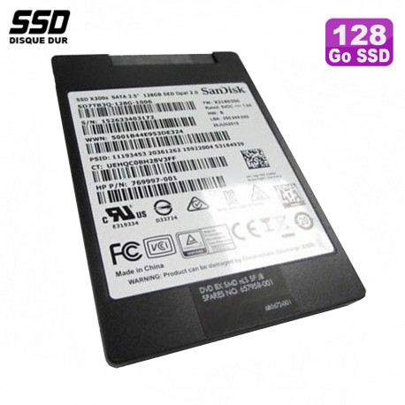 SSD 128Go 2.5" SanDisk X300s SD7TB3Q-128G-1006 769997-001 657958-001 X2180306