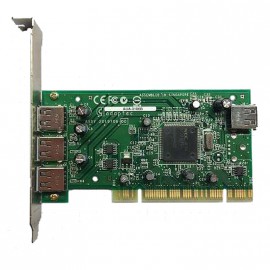 Carte Adaptateur 4x USB ADAPTEC AUA-3100B PCI ASSY 2019706-00