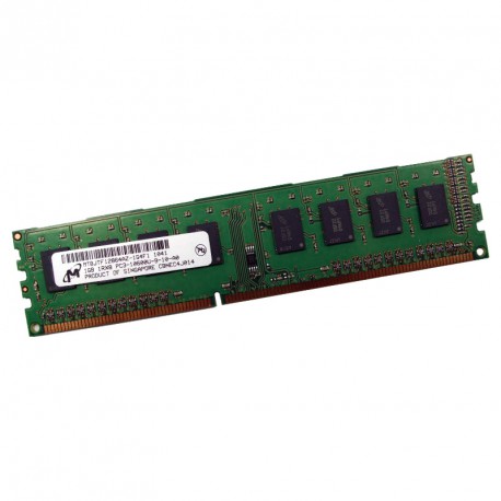 1Go Ram PC MICRON MT8JTF12864AZ-1G4F1 240 PIN DDR3 PC3-10600U 1333MHz 1Rx8 CL9