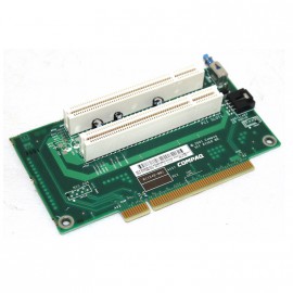 Carte PCI COMPAQ Riser Card PCI 011248-001 2x PCI 1x AUXILIARY CD Audio SFF