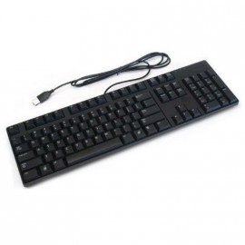Clavier AZERTY Noir USB Dell M377H L30U KB1421 0M377H 0N249F PC Keyboard Slim