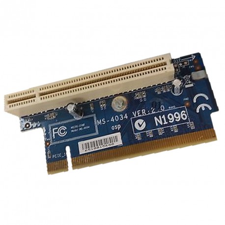 Carte PCI IBM Riser Card Micro Star MS-4034 VER:1.0 PCI IBM Lenovo ThinkCentre