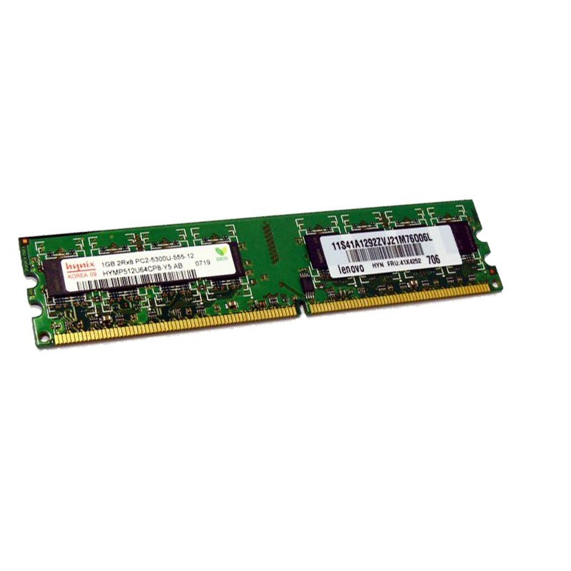 1Go Ram PC Hynix HYMP512U64CP8-Y5 AB-T DDR2 667Mhz 240-Pin PC2-5300U ...