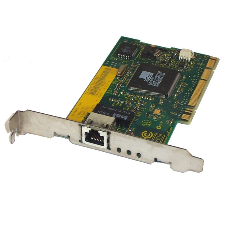 3com EtherLink III 3c5098-TP ISA ethernet card assy. 03-0021-204 Rev. A