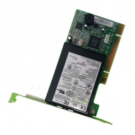 Carte Modem 56K COMPAQ AGERE 1456VQH55E V.92 239411-001 1648C-TV5 PCI FAX 2xRJ11