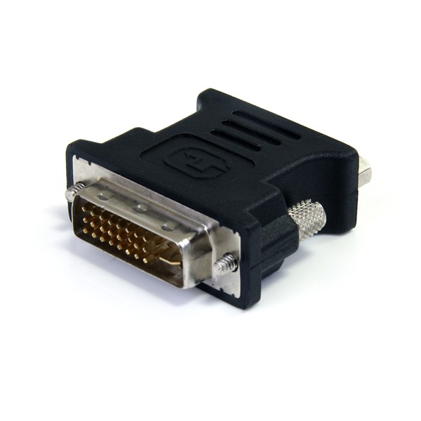 Adaptateur VGA Femelle vers DVI-I Mâle HDB15F Dual Link Ecran Pc MAC Neuf -  MonsieurCyberMan