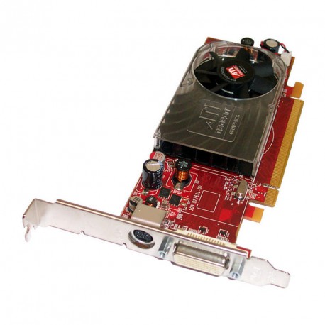 Carte ATI Radeon HD 2400 XT 256MB PCI-E DMS-59 S-VIDEO TV ATI-102-B27602 0FM351