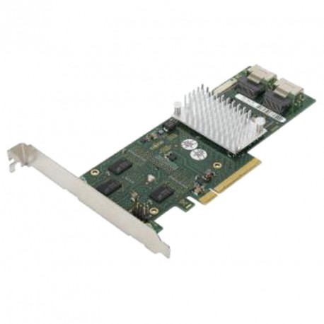 Carte SATA II Controller RAID Fujitsu D2616-A12 PCIe x8 2xSAS 6GB 512MB DDR2 800