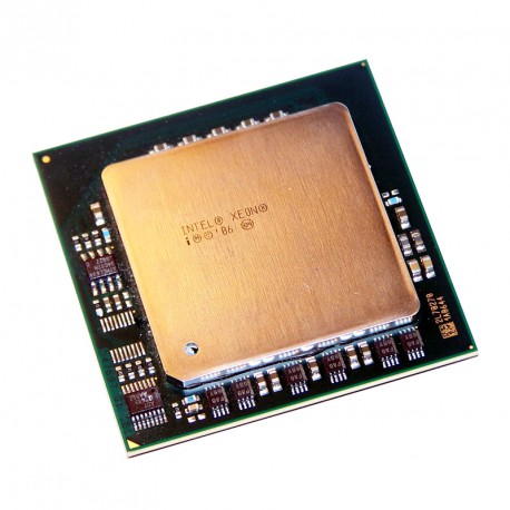 Processeur CPU Intel Xeon 7120M 3Ghz 2Mo FSB 800MHz Socket 604 Dual Core SL9HC