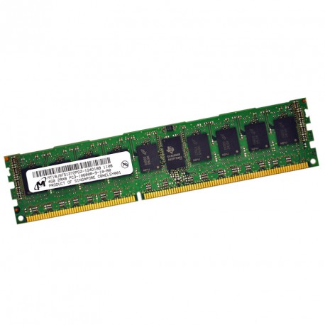 4Go RAM Serveur MICRON MT18JSF51272PDZ-1G4D1BB DDR3 PC3-10600R ECC 1333Mhz CL9