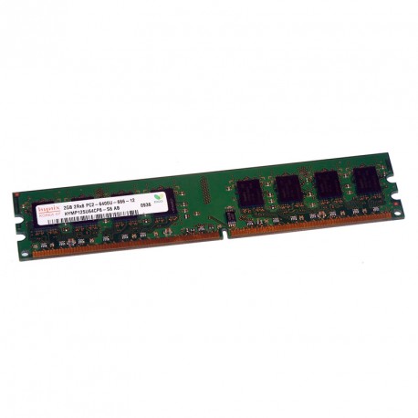 2Go Ram PC Hynix HYMP125U64CP8-S6 AB DIMM DDR2 240-PIN PC2-6400U 800Mhz 2Rx8 CL6