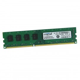 8Go RAM Crucial CT102464BD160B.M16FED PC3L-12800U 1600Mhz 240-Pin 1.35v CL11
