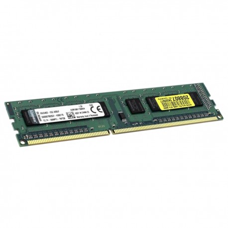 4Go RAM Kingston KVR16N11S8H/4 DIMM DDR3 PC3-12800U 1600Mhz 1.5v CL11 PC Bureau