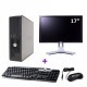 Lot Pc DELL GX520 SFF Intel P4 2.8Ghz 2Go DDR2 Combo 40Go SATA XP Pro + Ecran 17