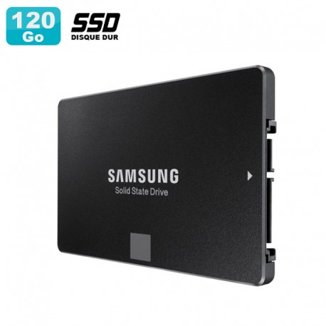 Disque Dur 120Go SSD SATA III 2.5" Samsung 850 EVO MZ-75E120 6Gb/s 7mm
