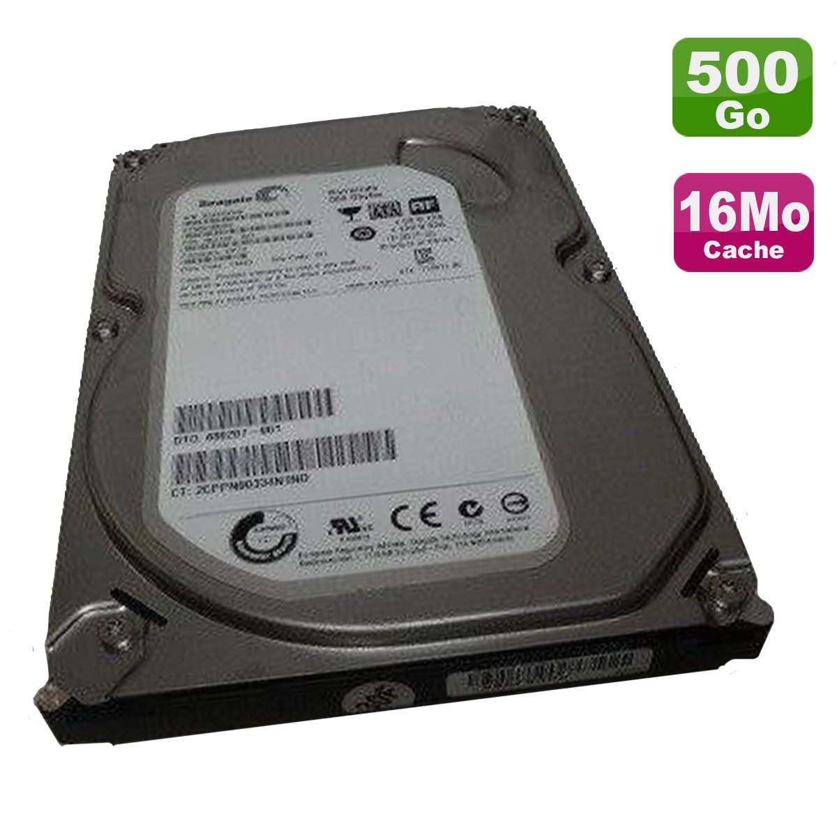 Lot De 3 Disques Durs Seagate Barracuda 500GB - 3.5'' 7200tr/min SATA III Occasion