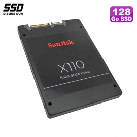 SSD 128Go 2.5" SanDisk X110 SD6SB1M-128G-1001 SSD0E38434 00FC109 SSD0A11863