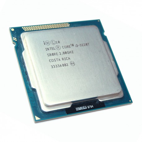 Processeur CPU Intel Core i3-3220T 2.8Ghz 3Mo SR0RE 5GT/s FCLGA1155 Dual Core