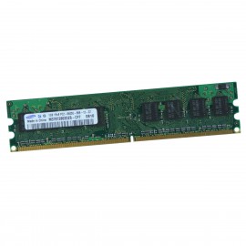 1Go RAM Samsung M378T2863DZS-CF7 DDR2 PC2-6400U 800Mhz 1Rx8 DIMM 240-Pin CL6