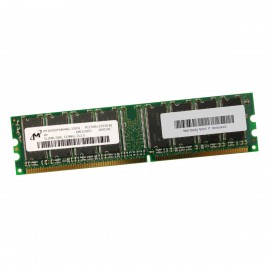 512Mo RAM Micron MT16VDDT6464AG-335C4 DDR1 PC-2700U 333Mhz 184-Pin 2.5v CL2.5