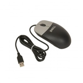 Souris Optique USB DELL M-UVDEL1 0DJ301 0C8639 0T0943 Noir Gris 3 Boutons PC