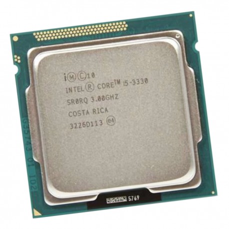 Processeur CPU Intel Core I5-3330 3Ghz 6Mo SR0RQ 5GT/s LGA1155 Quad Core