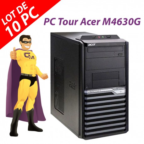 PC Tour Acer Veriton M4630G Intel G3220 RAM 4Go Disque Dur 250Go Windows 10 Wifi