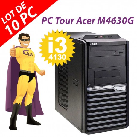 PC Tour Acer Veriton M4630G Intel G3220 RAM 4Go Disque Dur 250Go Windows 10 Wifi