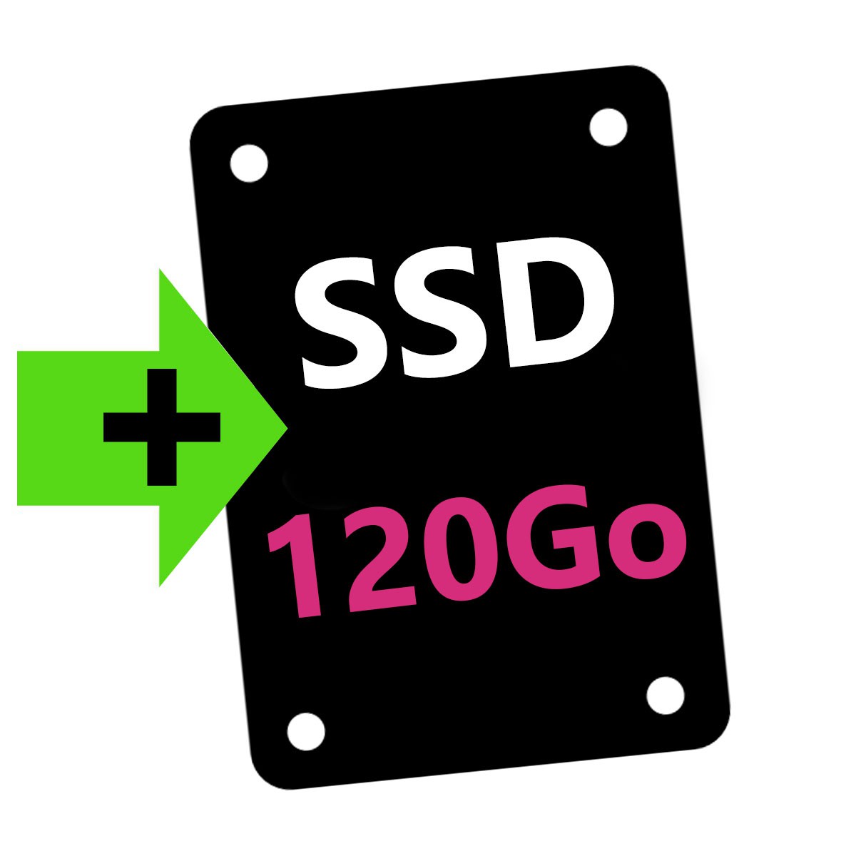 OPTION : Ajout Disque SSD 120Go - MonsieurCyberMan