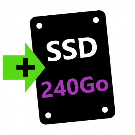 OPTION : Ajout Disque SSD 240Go - MonsieurCyberMan