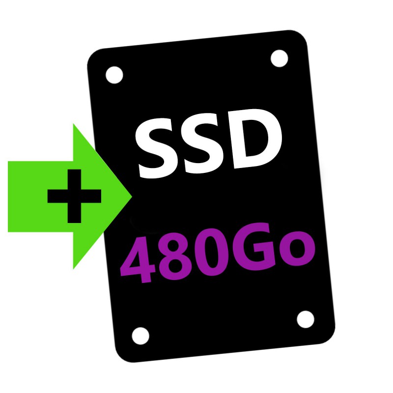 OPTION : Ajout Disque SSD 480Go - MonsieurCyberMan