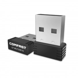 Mini Clef WIFI USB 2.0 COMFAST CF-WU710N V2 Haut-Débit 802.11ABGN 150Mbps NEUF