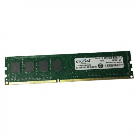 8Go RAM Crucial CT102464BA160B.C16FED PC3-12800U DIMM DDR3 1600Mhz 1.5v CL11