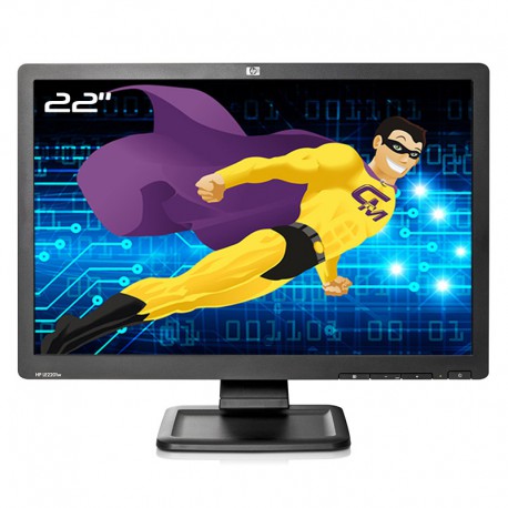Ecran PC Pro 22" HP LE2201w HSTND-2661-D NK571AA LCD TFT TN VGA WideScreen 16:10