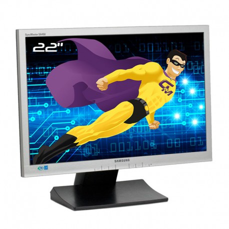 Ecran 22" SAMSUNG SyncMaster SA450 S22A450MW LS22A450MWG/EN VGA DVI VESA 16:10