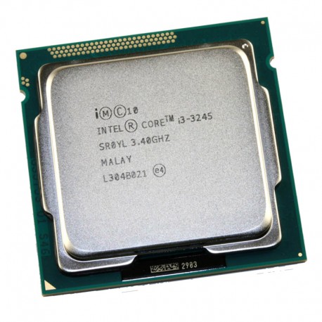 Processeur CPU Intel Core I3-3245 3.4Ghz 3Mo 5GT/s LGA1155 Dual Core SR0YL