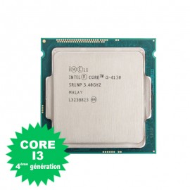Processeur CPU Intel Core I3-4130 3.4Ghz 3Mo 5GT/s FCLGA1150 Dual Core SR1NP