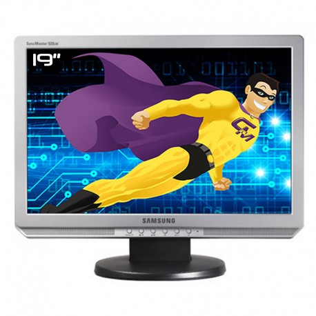 Ecran PC Pro 19" SAMSUNG SyncMaster 920LM LS19WJNKS/EDC LCD TFT TN VGA VESA Wide