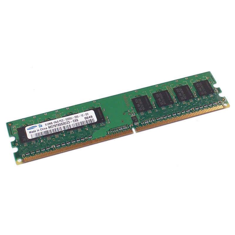 1Go Barrette Mémoire RAM PC2-5300U 1Rx8