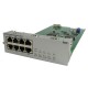 Module Rack Switch RMA Alcatel Lucent 3EU23009AAAB 8x RJ-45 2x AMP OmniPCX