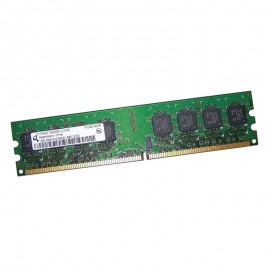 1Go RAM QIMONDA HYS64T128020EU-2.5-B2 240Pin DIMM DDR2 PC2-6400U 800Mhz 2Rx8 CL6